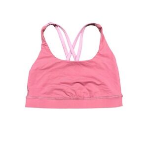 Lululemon Energy BraCherry Tint / Rose Tea, Size 4